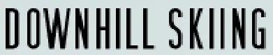 Downhill Skiing logo