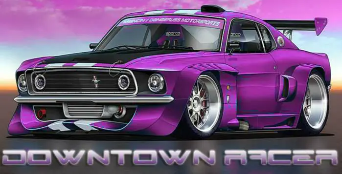 Downtown Racer logo