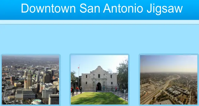 Downtown San Antonio Jigsaw logo