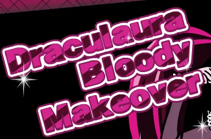 Draculaura Bloody Makeover logo