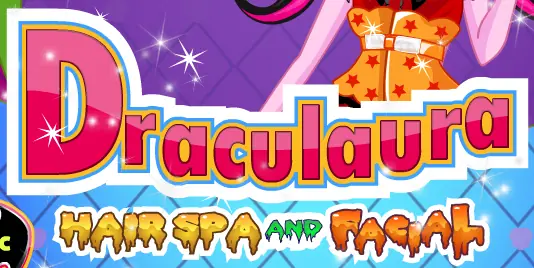 Draculaura Hair Spa and Facial logo