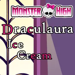 Draculaura Ice Cream logo