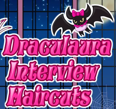 Draculaura Interview Haircuts logo