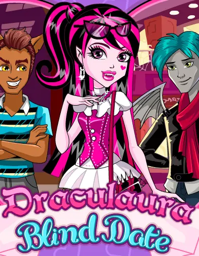 Draculaura's Blind Date logo