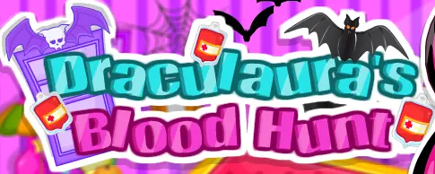 Draculaura's Blood Hunt logo