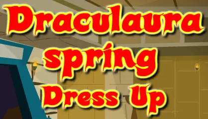 Draculaura Spring Dress Up logo