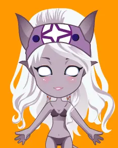 draenei shaman dress up game logo