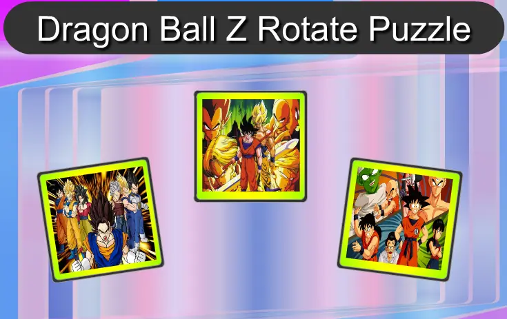 Dragon Ball Z Rotate Puzzle logo