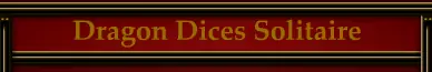 Dragon Dices Solitaire logo