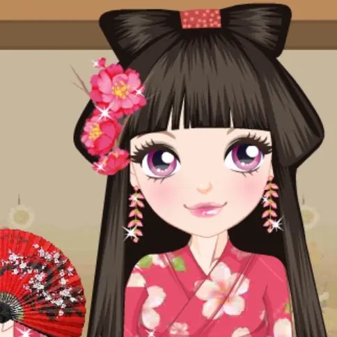 Dreamy Kimono Dress Up Game logo