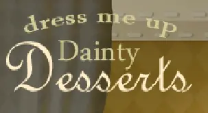 Dress Me Up: Dainty Desserts logo