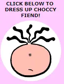 Dress Up Choccy Fiend logo