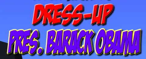 Dress-Up Pres. Barack Obama logo