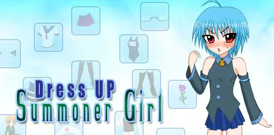 Dress Up Summoner Girl Mina logo