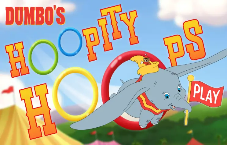 Dumbo's Hoopity Hoops logo