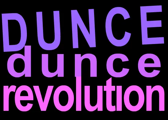 Dunce Dunce Revolution logo