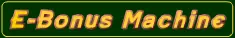 E-Bonus Machine logo