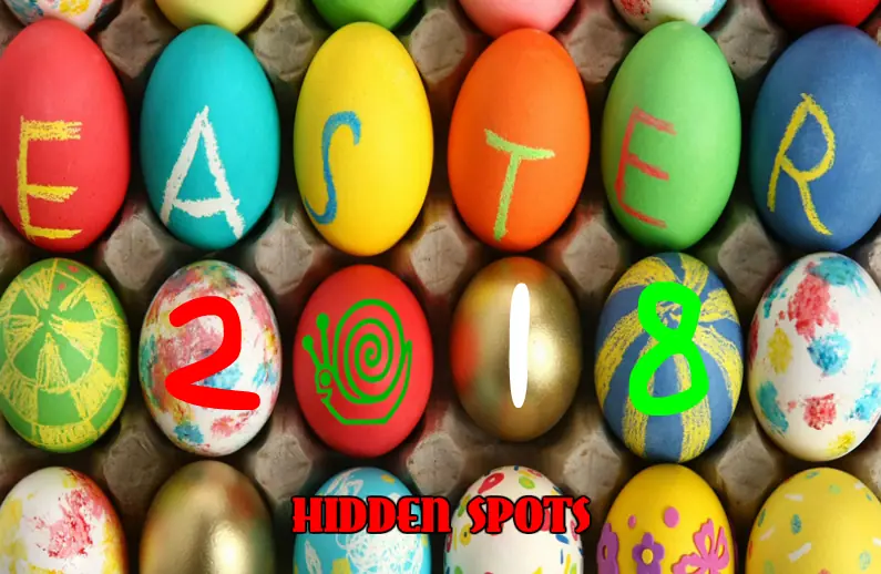 Easter 2018 - Hidden Spots logo