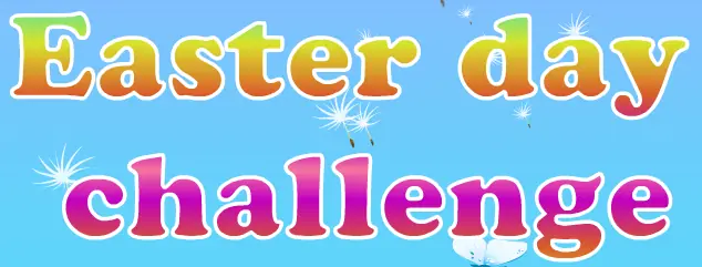 Easter day challenge logo