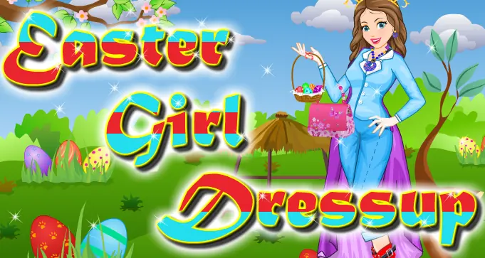 Easter Girl Dressup logo