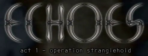 Echoes: Operation Stranglehold logo