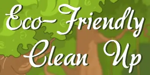 Eco Friendly Clean Up logo