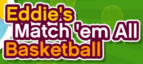 Eddie's Match 'em All Basketball logo
