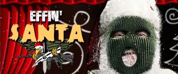 Effin' Santa logo