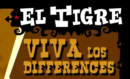 El Tigre: Viva Los Differences logo