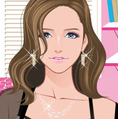 Elegant Sleepwear Make Up Game logo