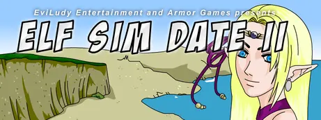 Elf Girl Sim Date RPG II logo