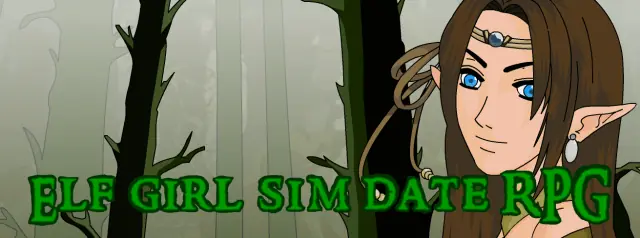 Elf Girl Sim Date RPG logo