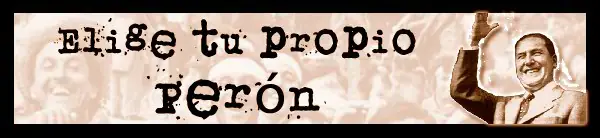 Elige tu propio Peron logo