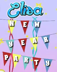Elisa New Year Party logo