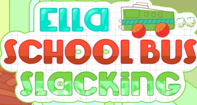 Ella School Bus Slacking logo