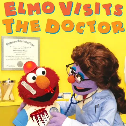 Elmo Visits The Doctor logo