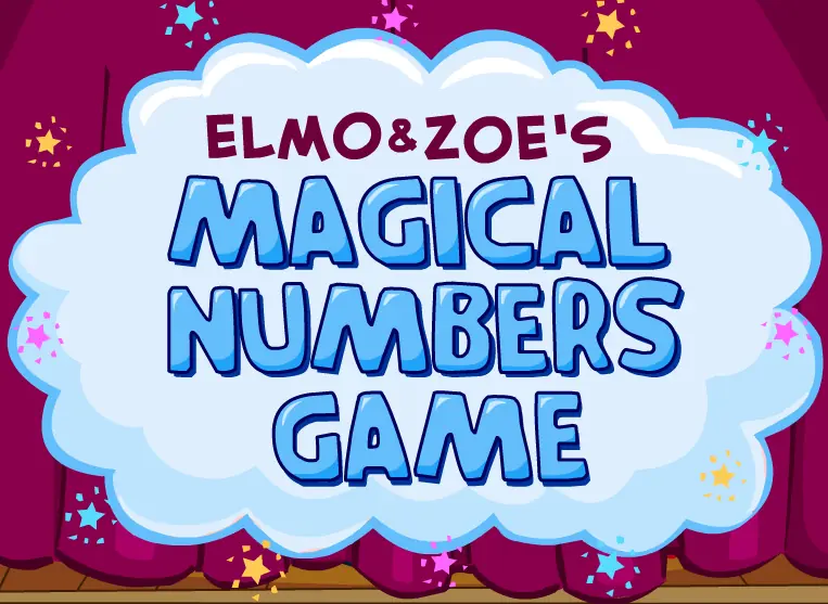 Elmo & Zoe's Magical Numbers Game logo
