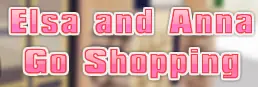 Elsa and Anna Go Shopping logo