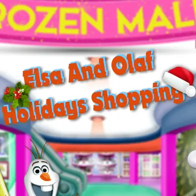 Elsa And Olaf Holidays Shopping logo