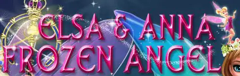 Elsa & Anna Frozen Angel logo