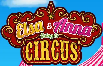Elsa & Anna Going to Circus logo