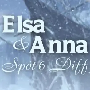 Elsa & Anna Spot 6 Diff logo