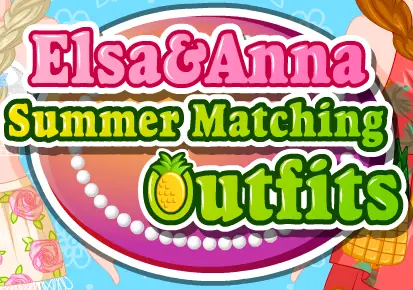 Elsa & Anna Summer Matching Outfits logo