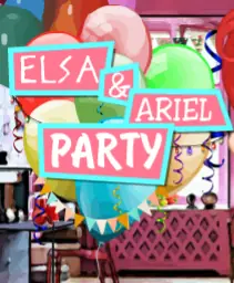 Elsa & Ariel Party logo
