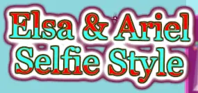 Elsa & Ariel Selfie Style logo