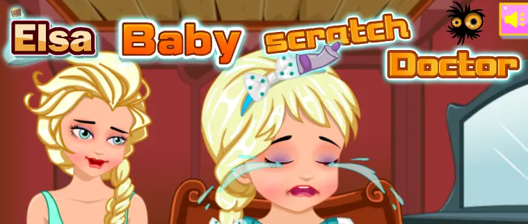 Elsa Baby Scratch Doctor logo