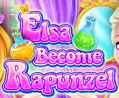 Elsa Become Rapunzel logo