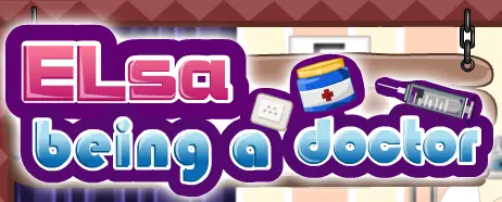 Elsa Being a Doctor logo
