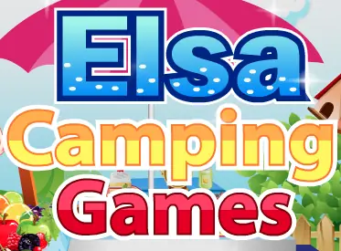 Elsa Camping Games logo