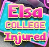 Elsa College Injured logo